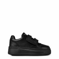 Mallet Hoxton Strap Trainers Infants Black Бебешки обувки и маратонки