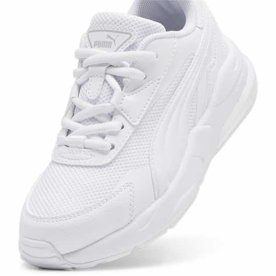 Puma Vis2K Trainers Childrens Бяло/Бяло Puma Footwear