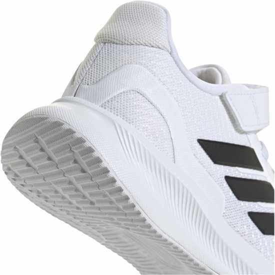 Adidas Детски Маратонки Runfalcon 5 El Childrens Trainers Бяло/Черно 