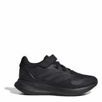 Adidas Детски Маратонки Runfalcon 5 El Childrens Trainers Трикратно черно 