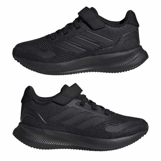 Adidas Детски Маратонки Runfalcon 5 El Childrens Trainers Трикратно черно 