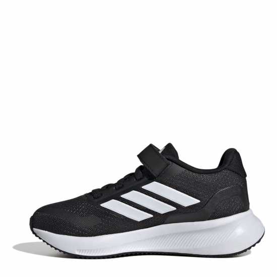 Adidas Детски Маратонки Runfalcon 5 El Childrens Trainers Черно/Бяло Детски маратонки