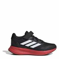 Adidas Детски Маратонки Runfalcon 5 El Childrens Trainers Черно/Червено Детски маратонки