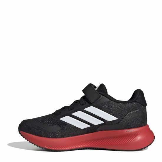 Adidas Детски Маратонки Runfalcon 5 El Childrens Trainers Черно/Червено Детски маратонки