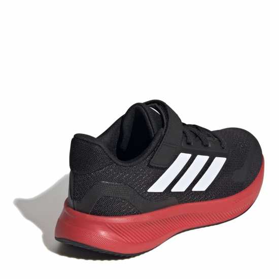 Adidas Детски Маратонки Runfalcon 5 El Childrens Trainers Черно/Червено Детски маратонки