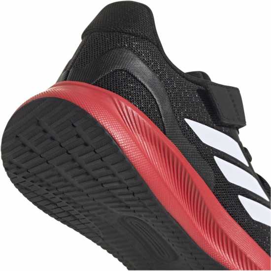 Adidas Детски Маратонки Runfalcon 5 El Childrens Trainers Черно/Червено Детски маратонки