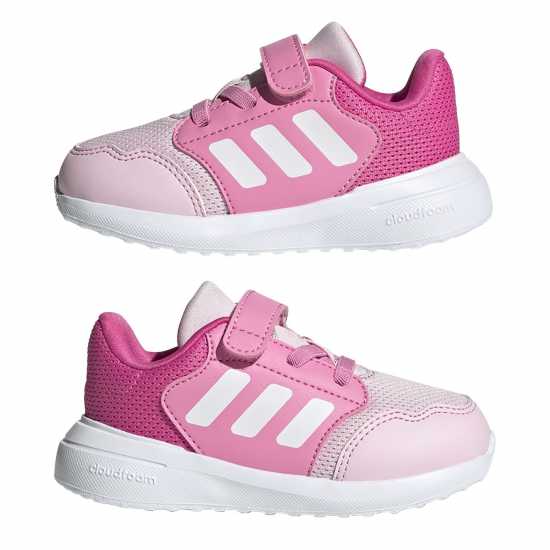 Adidas Детски Маратонки Tensaur Run 3 Infants Trainers Ясно Розово/Бяло 