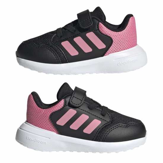 Adidas Детски Маратонки Tensaur Run 3 Infants Trainers Основен черен/розов 