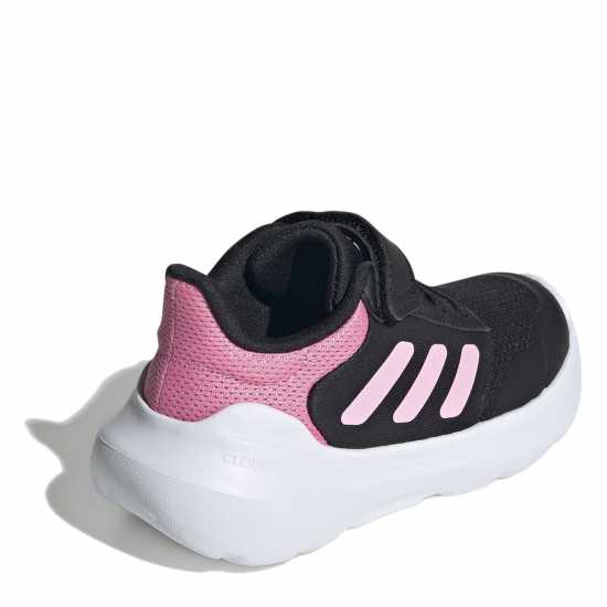 Adidas Tensaur Run 3.0 El Trainers Childrens Черно/Розово Детски маратонки