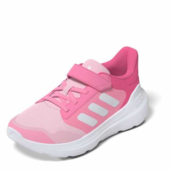 Adidas Tensaur Run 3.0 El Trainers Childrens Розово/Бяло Детски маратонки