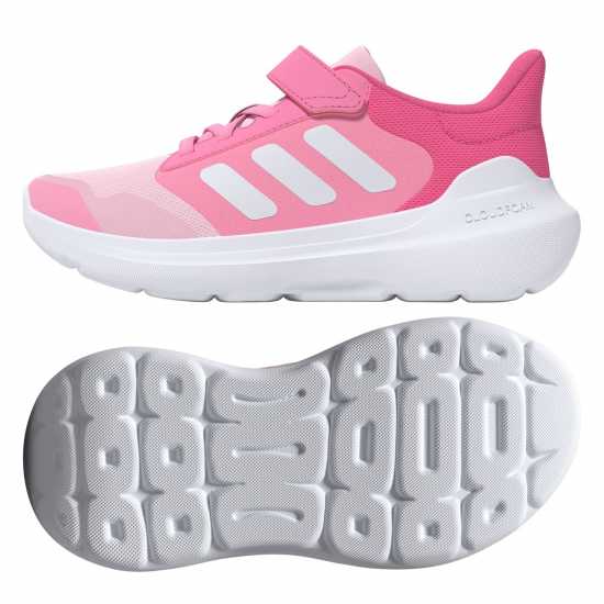 Adidas Tensaur Run 3.0 El Trainers Childrens Розово/Бяло Детски маратонки