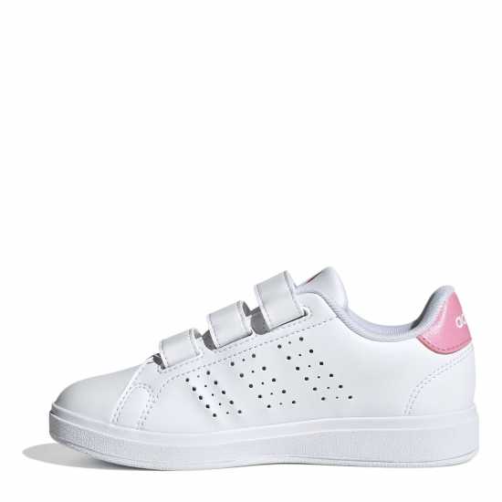 Adidas Advantage Base 2.0 Shoes Kids Бяло/Розово Детски маратонки