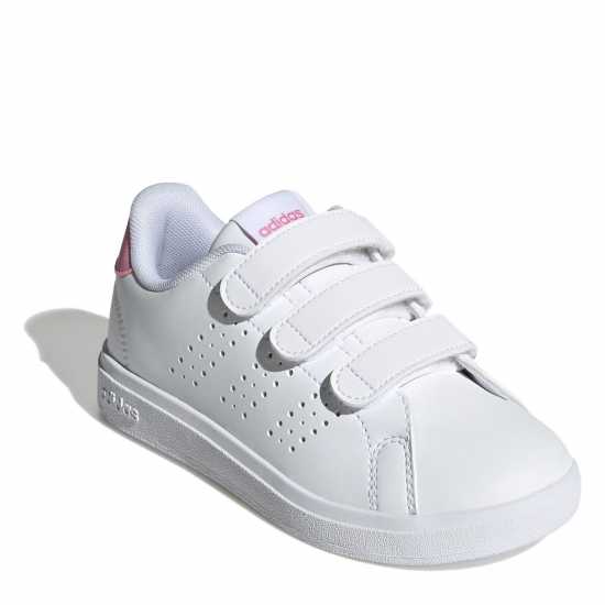 Adidas Advantage Base 2.0 Shoes Kids Бяло/Розово Детски маратонки