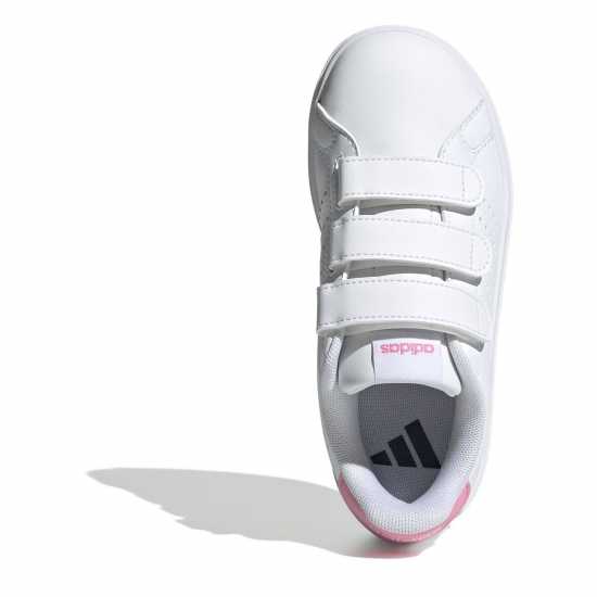 Adidas Advantage Base 2.0 Shoes Kids Бяло/Розово Детски маратонки