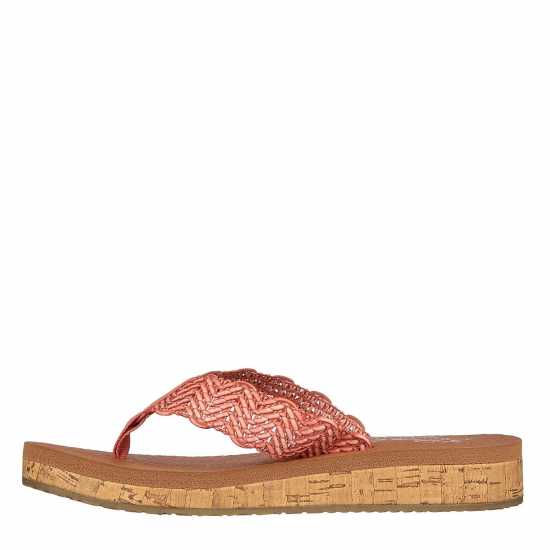 Skechers Джапанки Open Weave Thong W Yoga Foam Flip Flops Girls  Детски сандали и джапанки