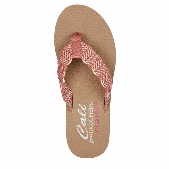 Skechers Джапанки Open Weave Thong W Yoga Foam Flip Flops Girls  Детски сандали и джапанки