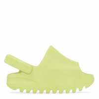 Yeezy Back Strap Sliders Babies Glow Green Бебешки обувки и маратонки