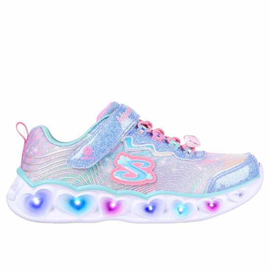 Skechers Heart Lights - Bright Spirit Low-Top Trainers Girls  Детски маратонки