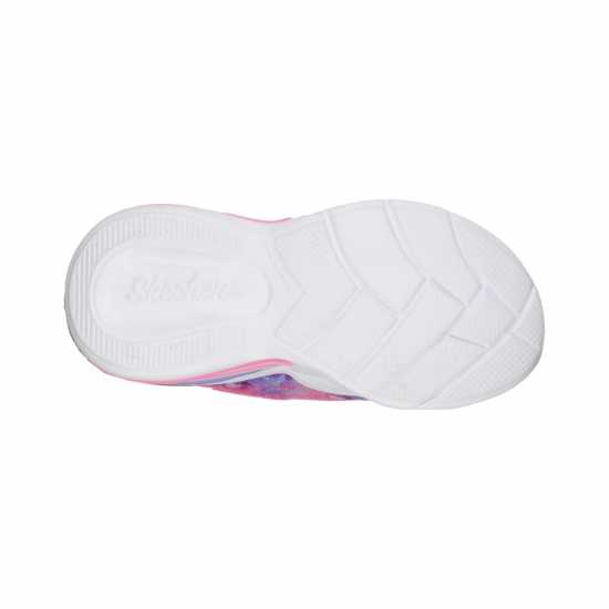 Skechers Lighted Sparkle Mesh W Bow Bungee & Low-Top Trainers Unisex Kids  Детски маратонки