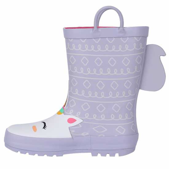 Gelert Kids Print Wellingtons Unicorn Детски гумени ботуши