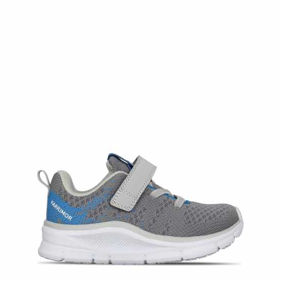 Маратонки За Малки Дечица Karrimor Duma 6 Boy Infants Running Shoes Сиво/Синьо/Бяло Детски високи кецове