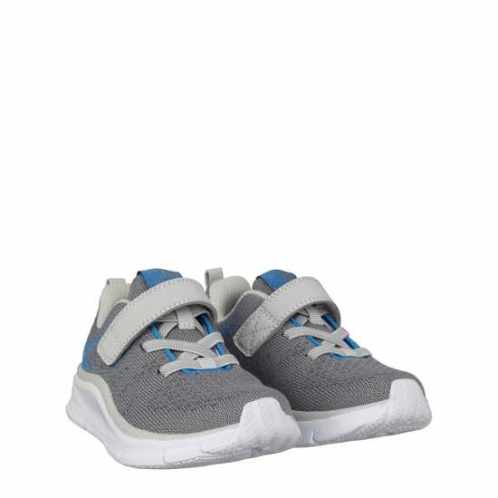 Маратонки За Малки Дечица Karrimor Duma 6 Boy Infants Running Shoes Сиво/Синьо/Бяло Детски високи кецове