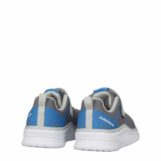 Маратонки За Малки Дечица Karrimor Duma 6 Boy Infants Running Shoes Сиво/Синьо/Бяло Детски високи кецове