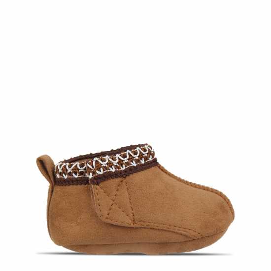 Ботуши С Топла Подплата Jack Wills Snug Booties Кафяво Бебешки обувки и маратонки