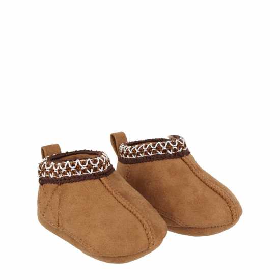 Ботуши С Топла Подплата Jack Wills Snug Booties Кафяво Бебешки обувки и маратонки