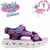 Skechers Savvy Light Up Sandals Child Girls  Детски сандали и джапанки