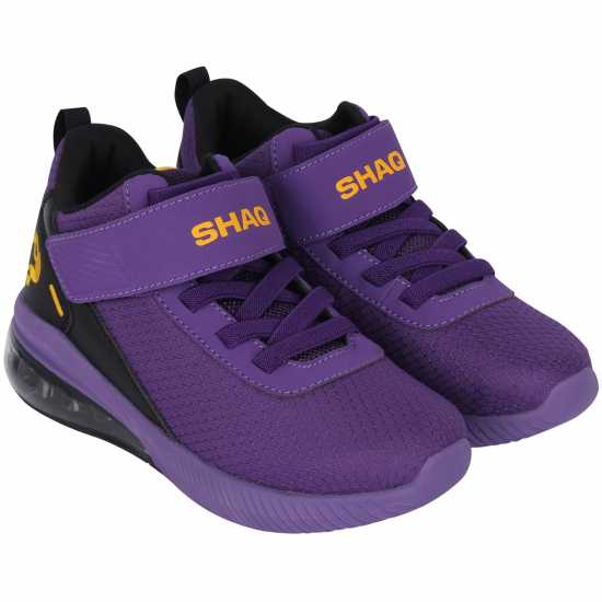 Shaq Analog Childrens Basketball Trainers Лилаво Мъжки баскетболни маратонки