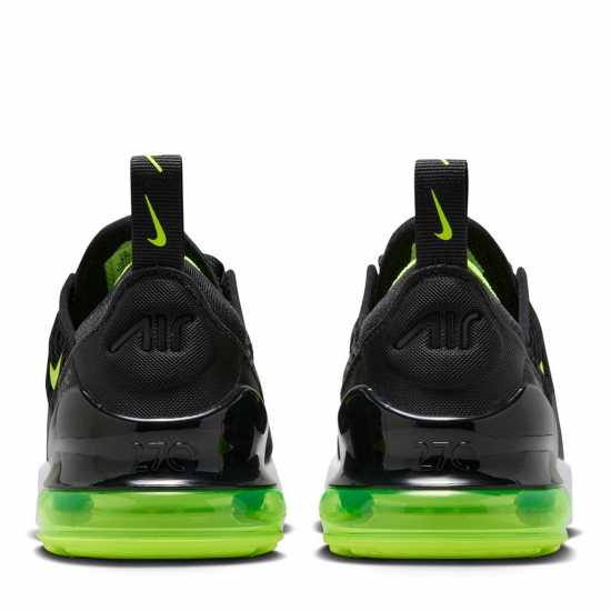 Nike Детски Маратонки Air Max 270 Childrens Trainers Черно/Волт 