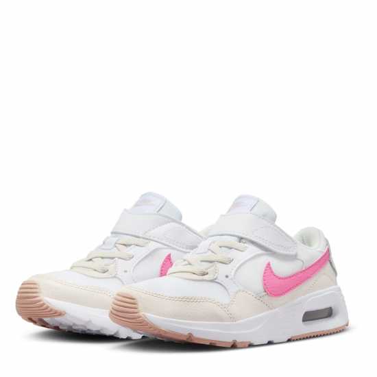 Nike Маратонки Max Sc Trainers Бяло/Розово 