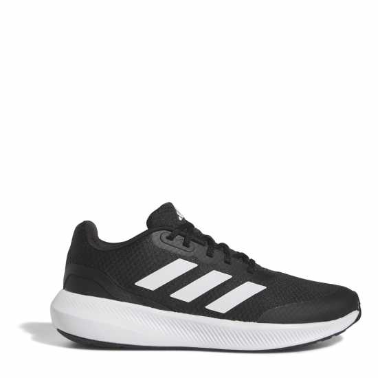 Adidas Маратонки За Бягане Момчета Run Falcon 3 Junior Boys Running Shoes Черно/Бяло Детски маратонки