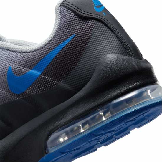 Nike Air Max Invigor Print Big Kids Shoe Черно/Синьо Детски високи кецове