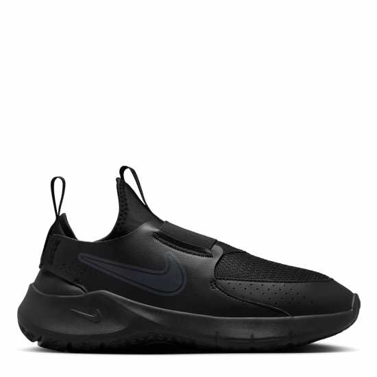 Nike Flex Runner 3 Big Kids' Road Running Shoes Трикратно черно Детски високи кецове