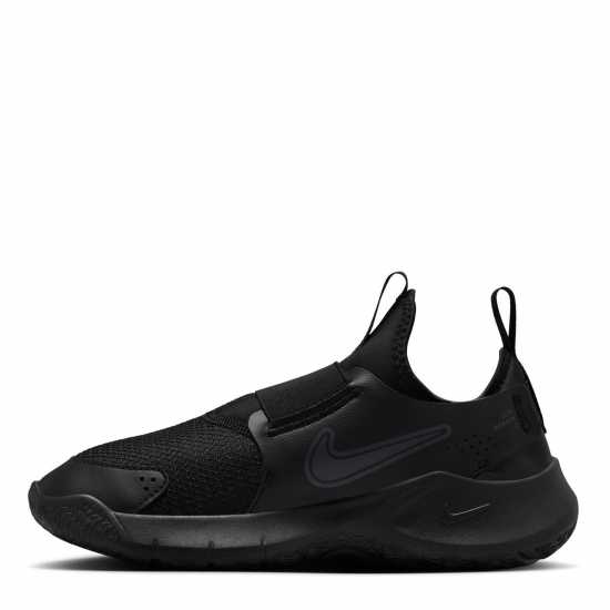 Nike Flex Runner 3 Big Kids' Road Running Shoes Трикратно черно Детски високи кецове