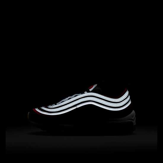 Nike Младежки Маратонки Air Max 97 Junior Trainers Черно/Червено 