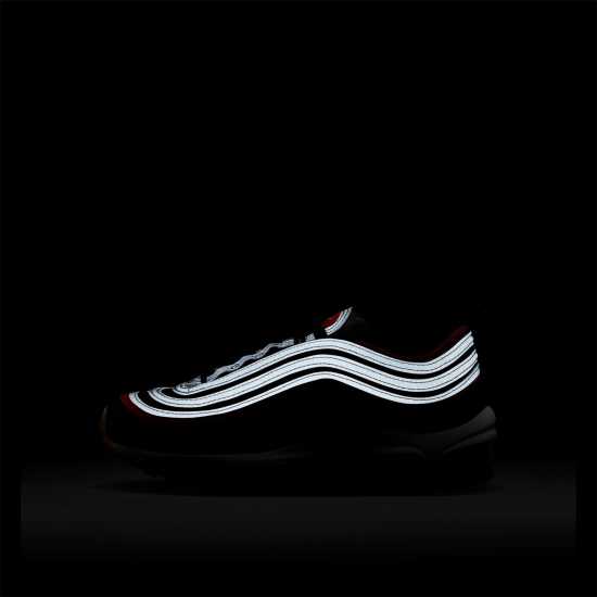 Nike Младежки Маратонки Air Max 97 Junior Trainers Черно/Червено 