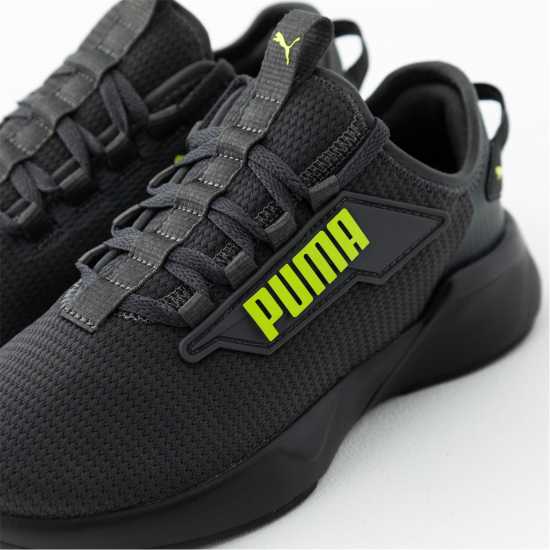 Puma Маратонки За Момчета Retaliate 2 Junior Boys Trainers Сиво/Зелено Puma Footwear