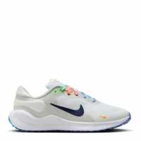 Nike Revolution 7 Big Kids' Shoes Бяло/Морско синьо Детски високи кецове