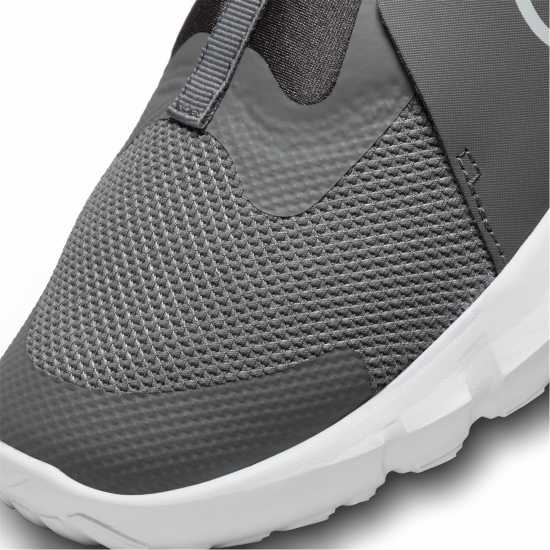 Nike Flex Runner 2 Trainers Junior Boys Сиво/Бяло Детски маратонки