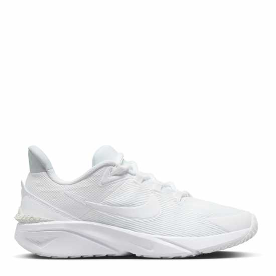 Nike Star Runner 4 Nn (Gs) White/White Детски маратонки