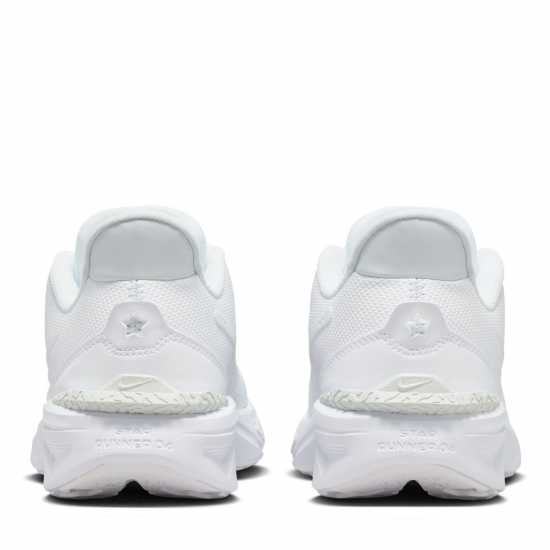 Nike Star Runner 4 Nn (Gs) White/White Детски маратонки