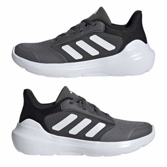 Adidas Детски Маратонки Tensaur Run 3.0 Kids Trainers Сиво/Черно 