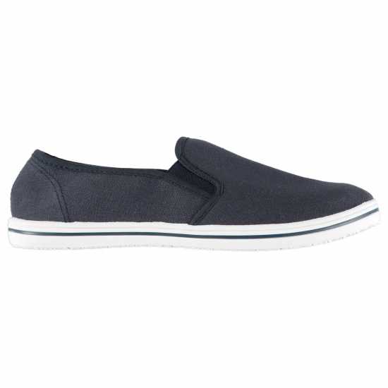 Slazenger Детски Платненки Slip On Junior Canvas Shoes Navy Детски маратонки