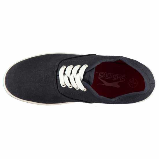 Slazenger Junior Canvas Pumps Navy Детски маратонки