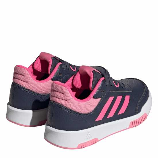 Adidas Средни Маратонки За Момичета Tensaur 3 Junior Girls Trainers Морско синьо/Розово Детски маратонки