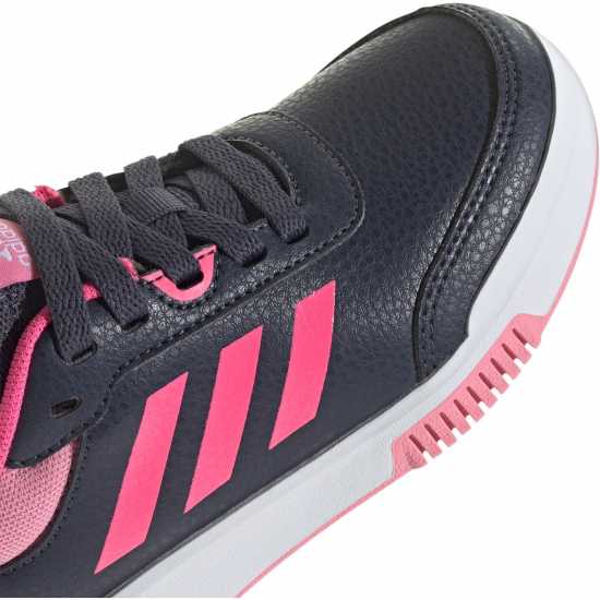 Adidas Средни Маратонки За Момичета Tensaur 3 Junior Girls Trainers Морско синьо/Розово Детски маратонки