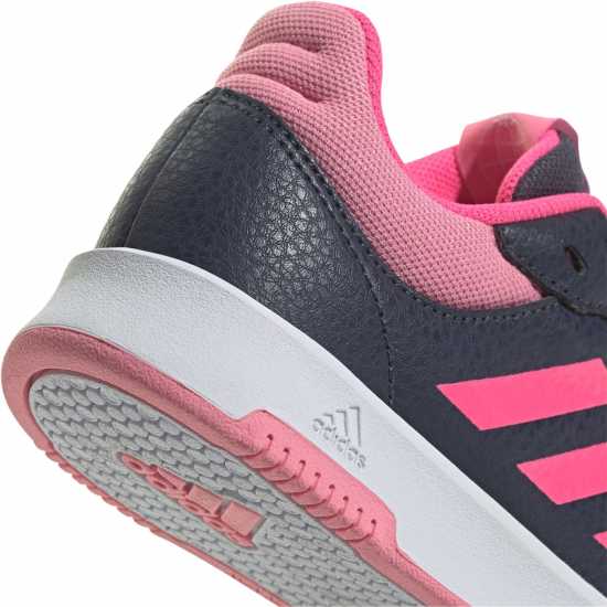 Adidas Средни Маратонки За Момичета Tensaur 3 Junior Girls Trainers Морско синьо/Розово Детски маратонки